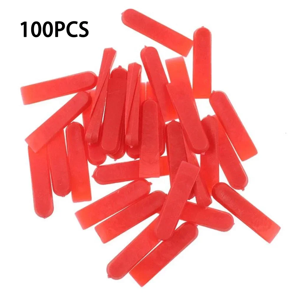 Tile Leveling Clip - 100pcs Plastic Tile Wedge Spacer Reusable