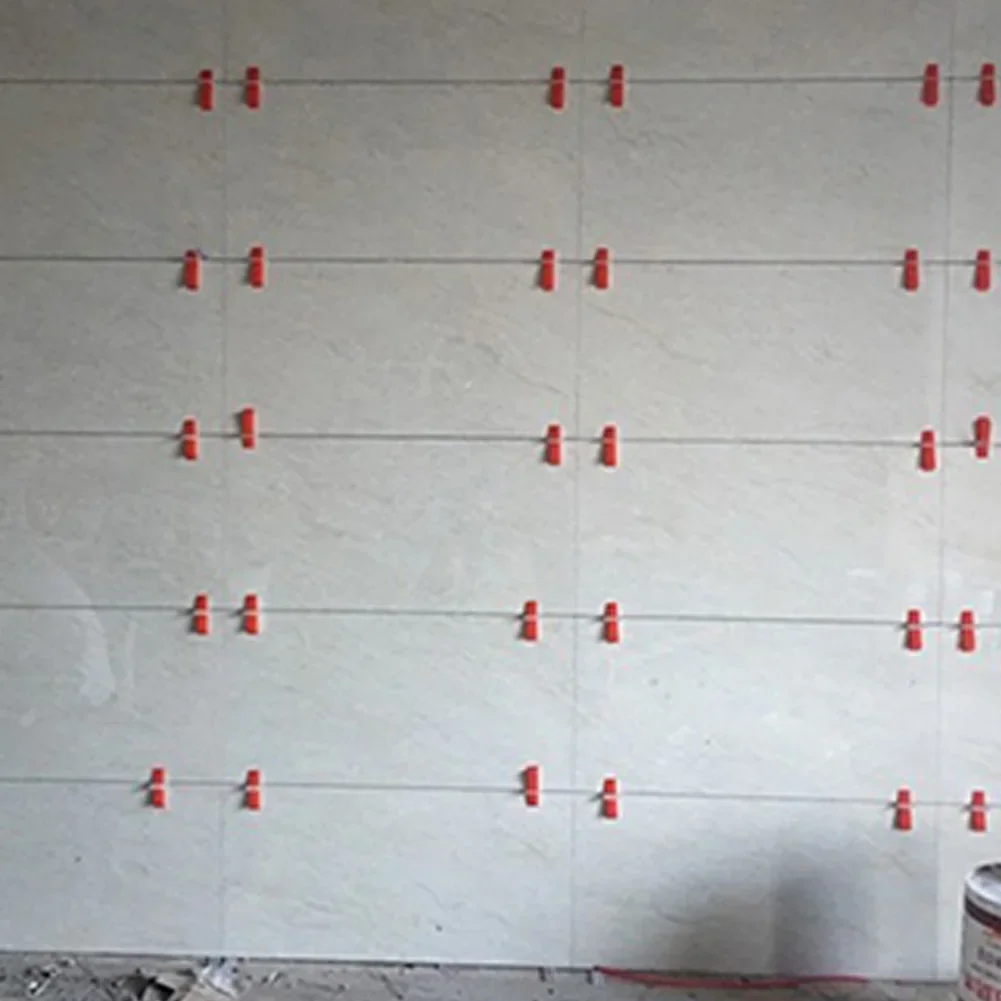 100pcs Plastic Tile Wedge Spac - Tile Leveling Clip 评论和价格
