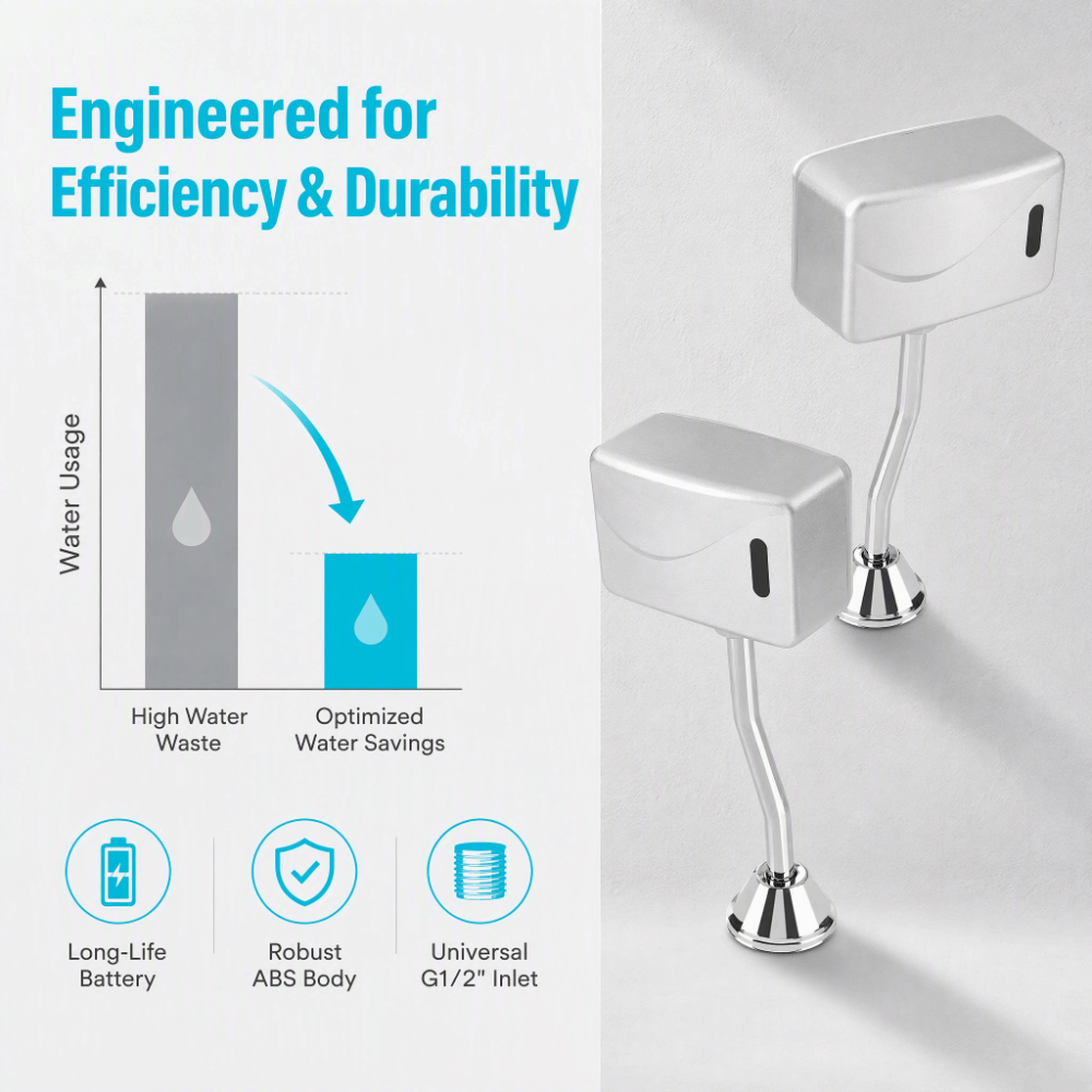 Wall Mounted Urinal Flush Valv - Toilet Flush Valve 评论和价格