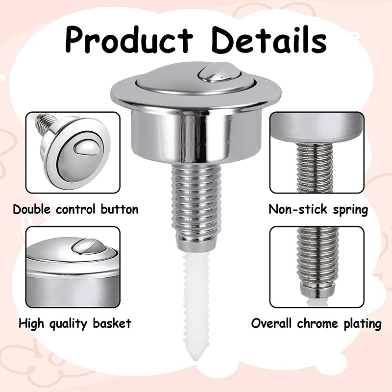Dual Flush Toilet Button Flush - Toilet Flush Valve 评论和价格