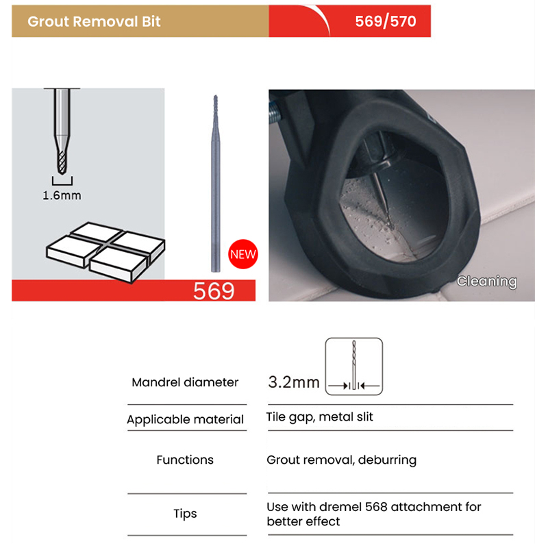 Dremel Cutting Cleaning Access - Grout Saw Removal 评论和价格