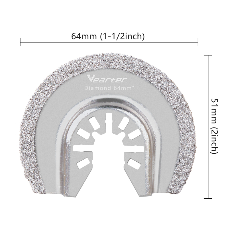 Vearter 2PC Electroplated Diam - Grout Saw Removal 评论和价格