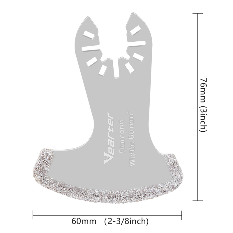Vearter 2PC Electroplated Diam - Grout Saw Removal 评论和价格