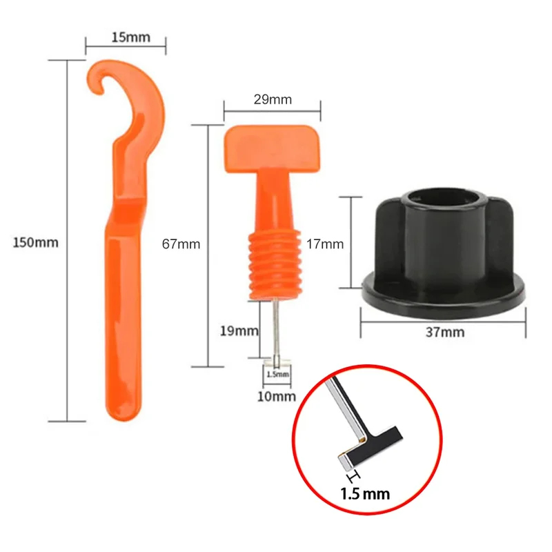 51-204Pcs Floor Tile Leveling  - Tile Leveling Clip 评论和价格