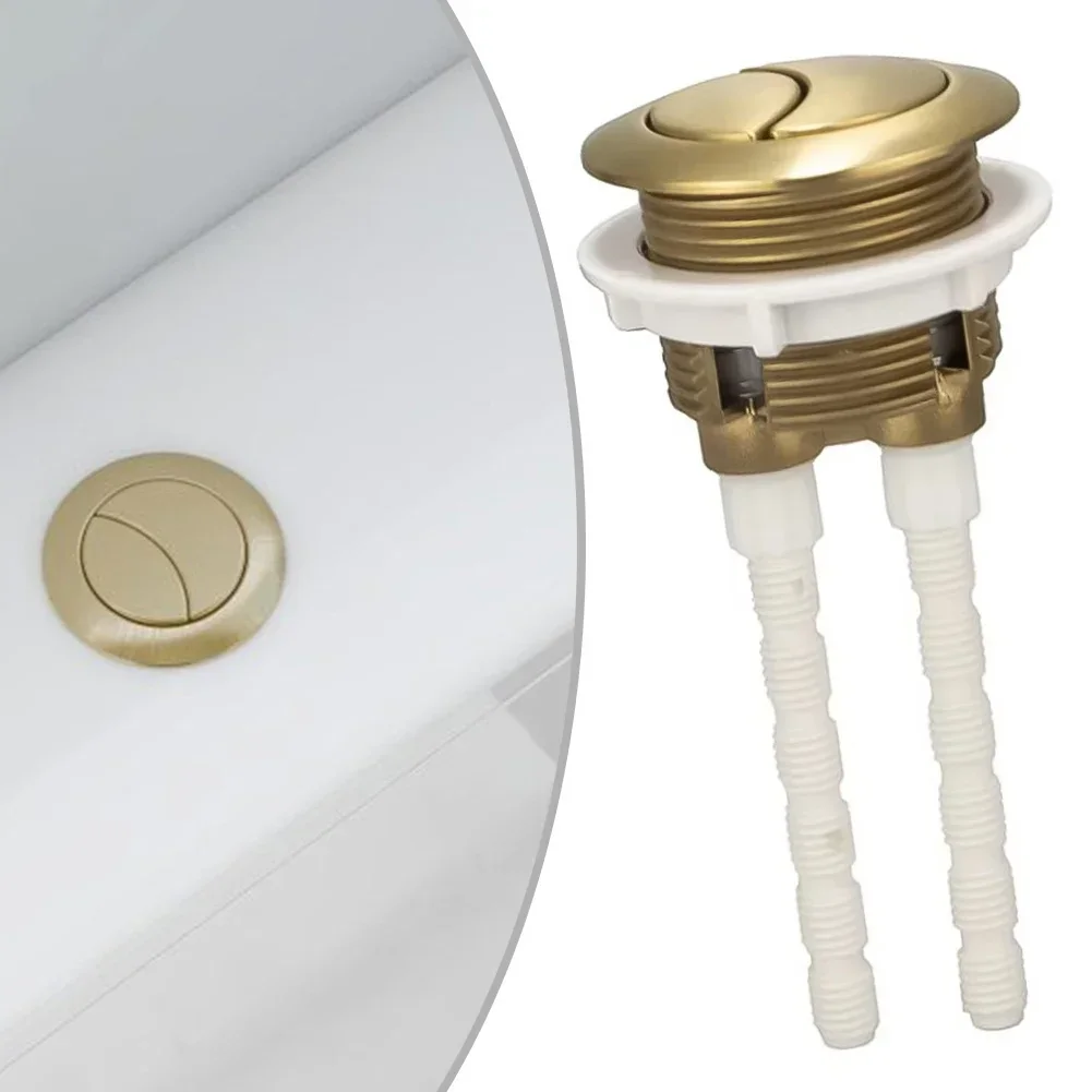 1pcs 38mm Brushed Brass Gold T - Toilet Flush Valve 评论和价格