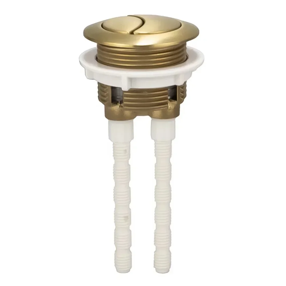 1pcs 38mm Brushed Brass Gold T - Toilet Flush Valve 评论和价格
