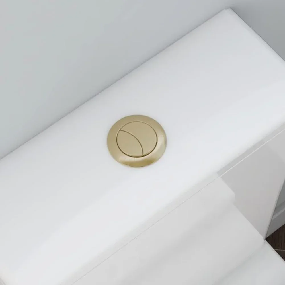 1pcs 38mm Brushed Brass Gold T - Toilet Flush Valve 评论和价格