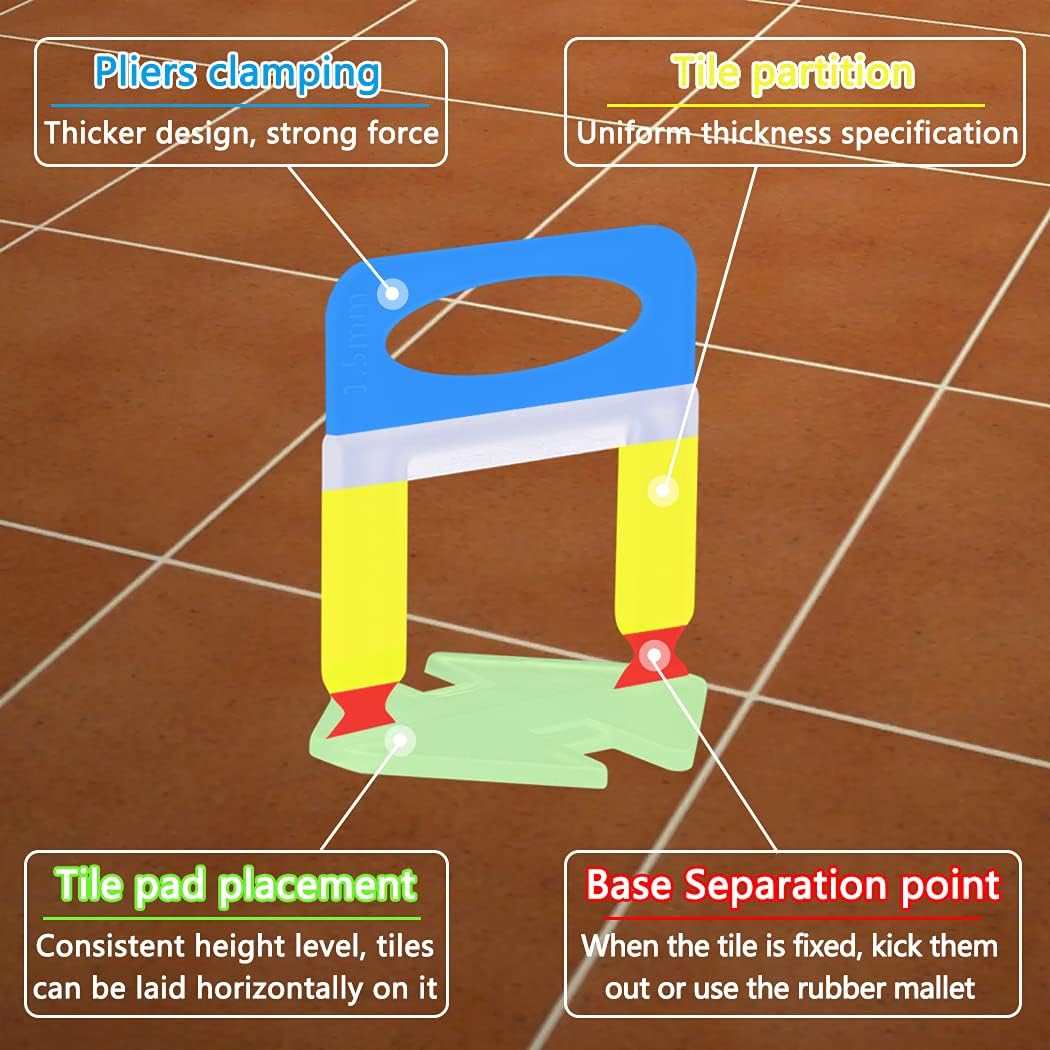 100pcs Set Tile Leveling Syste - Tile Leveling Clip 评论和价格