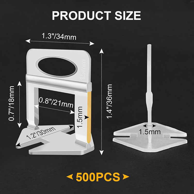 Tile Leveling System with Tile - Tile Leveling Clip 评论和价格