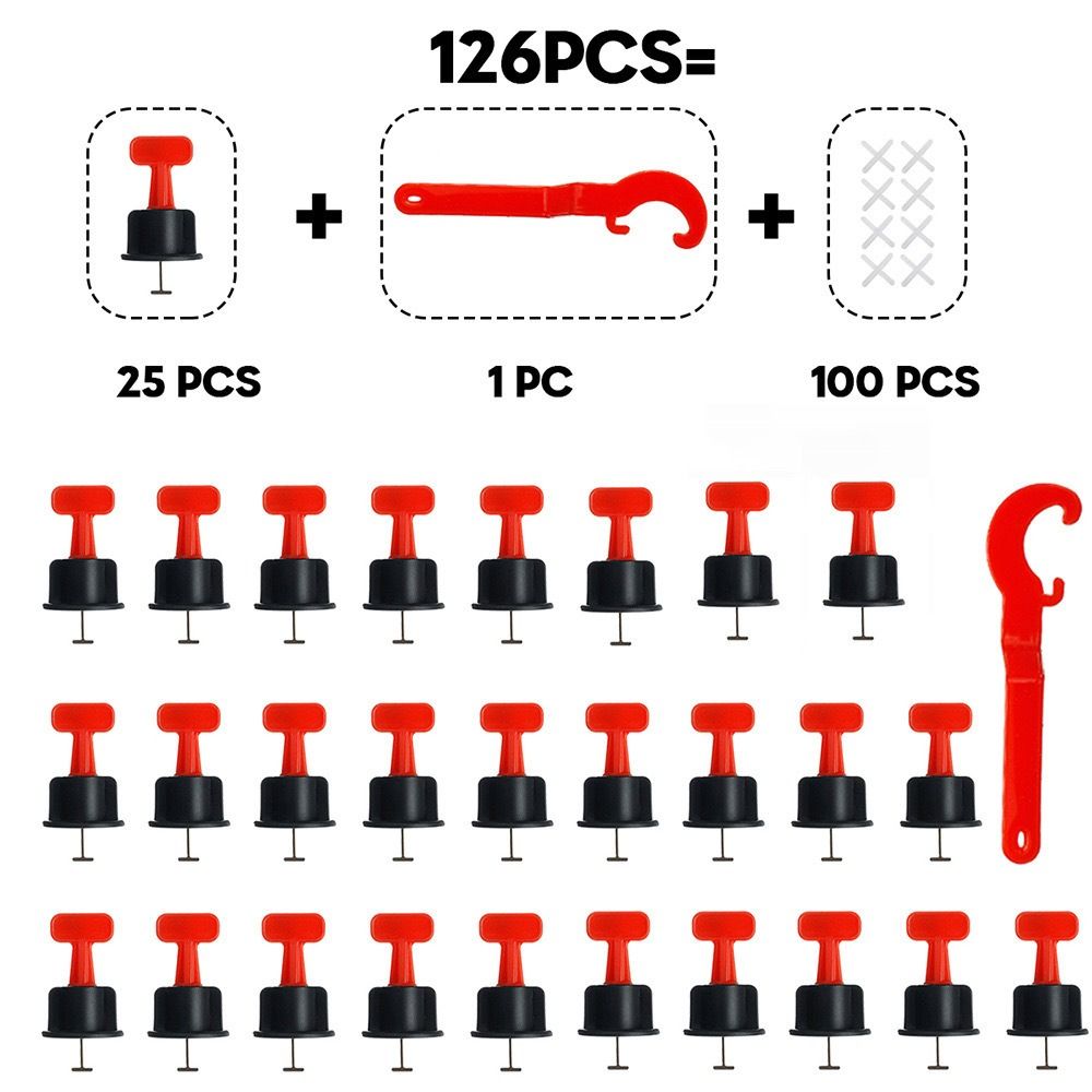 126pcs/151pcs Replacement Floo - Tile Leveling Clip 评论和价格
