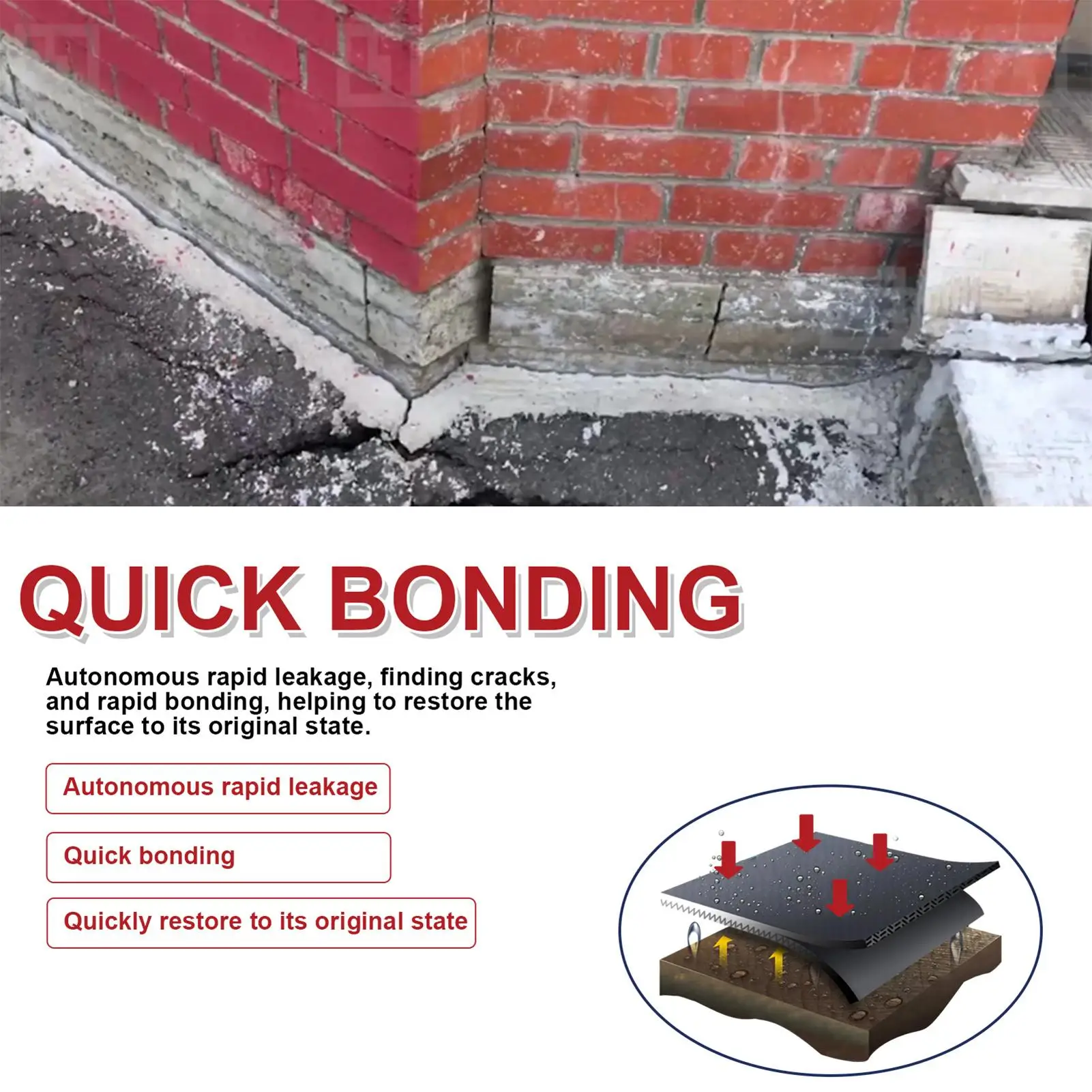 Waterproof Leak Repair Spray W - Roof Sealant Patch 评论和价格