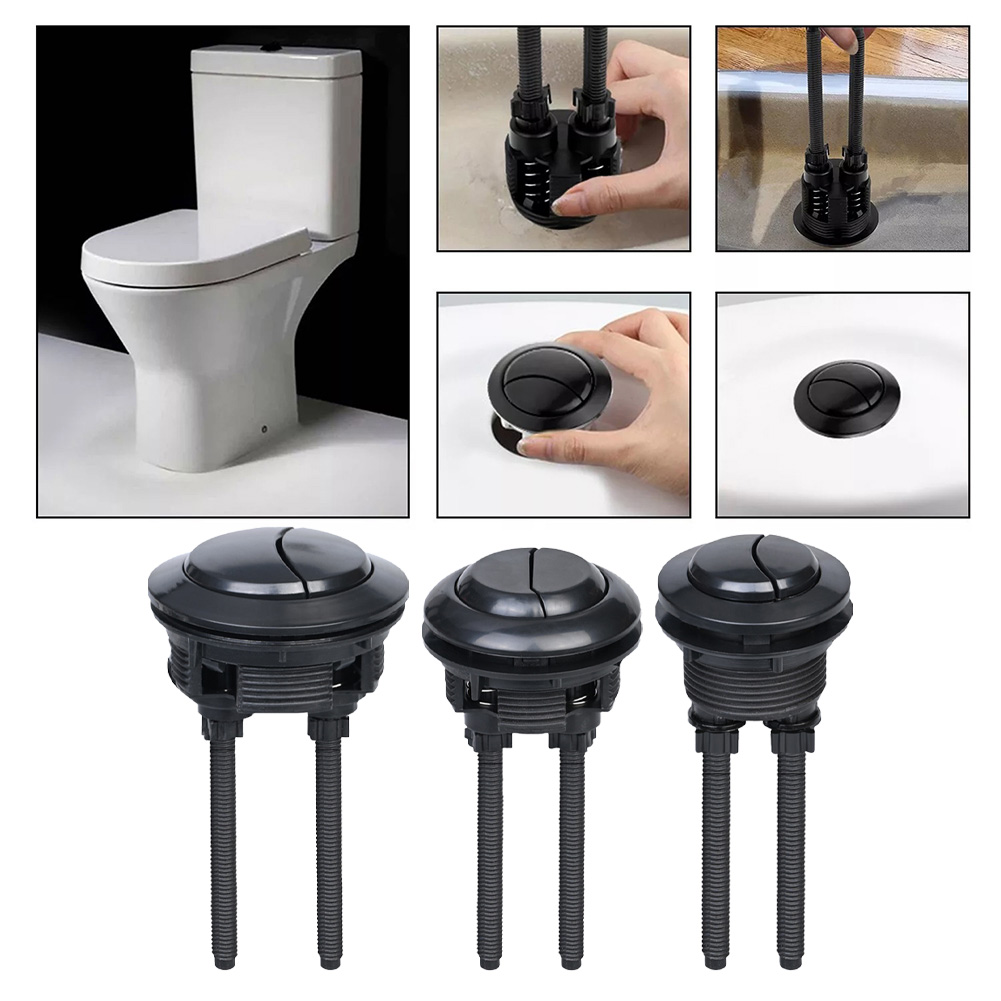 Black Toilet Flush Button 38mm - Toilet Flush Valve 评论和价格