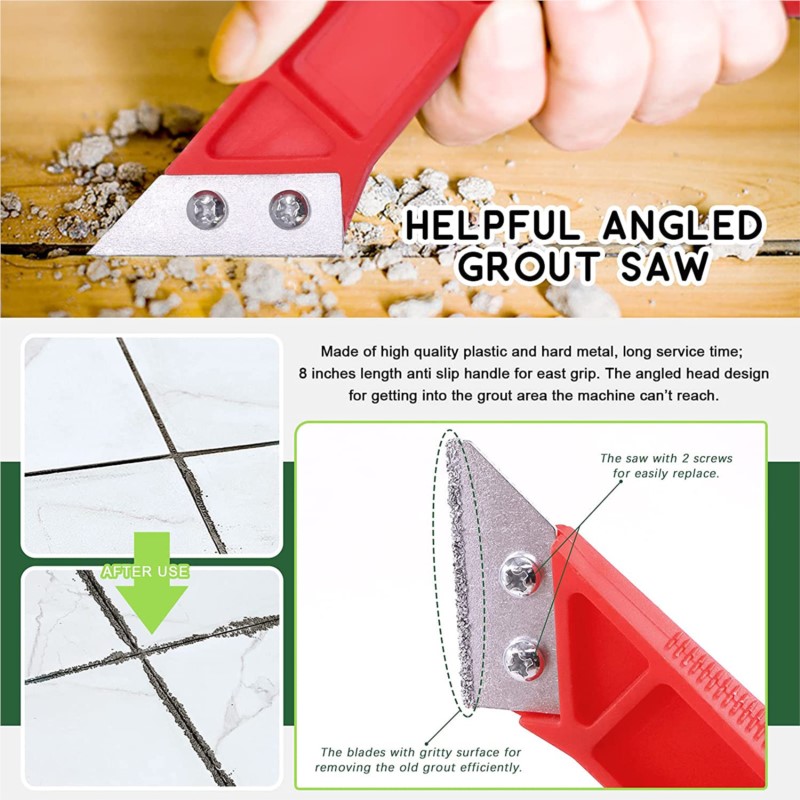 Grout Removal Tools 22 Pcs  Se - Grout Saw Removal 评论和价格