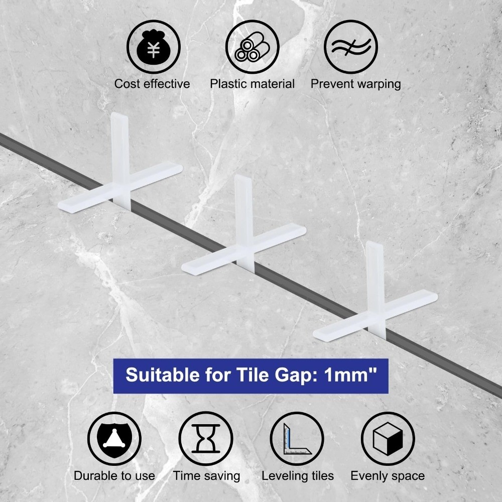 2500pcs Reusable Tile Spacers  - Tile Leveling Clip 评论和价格