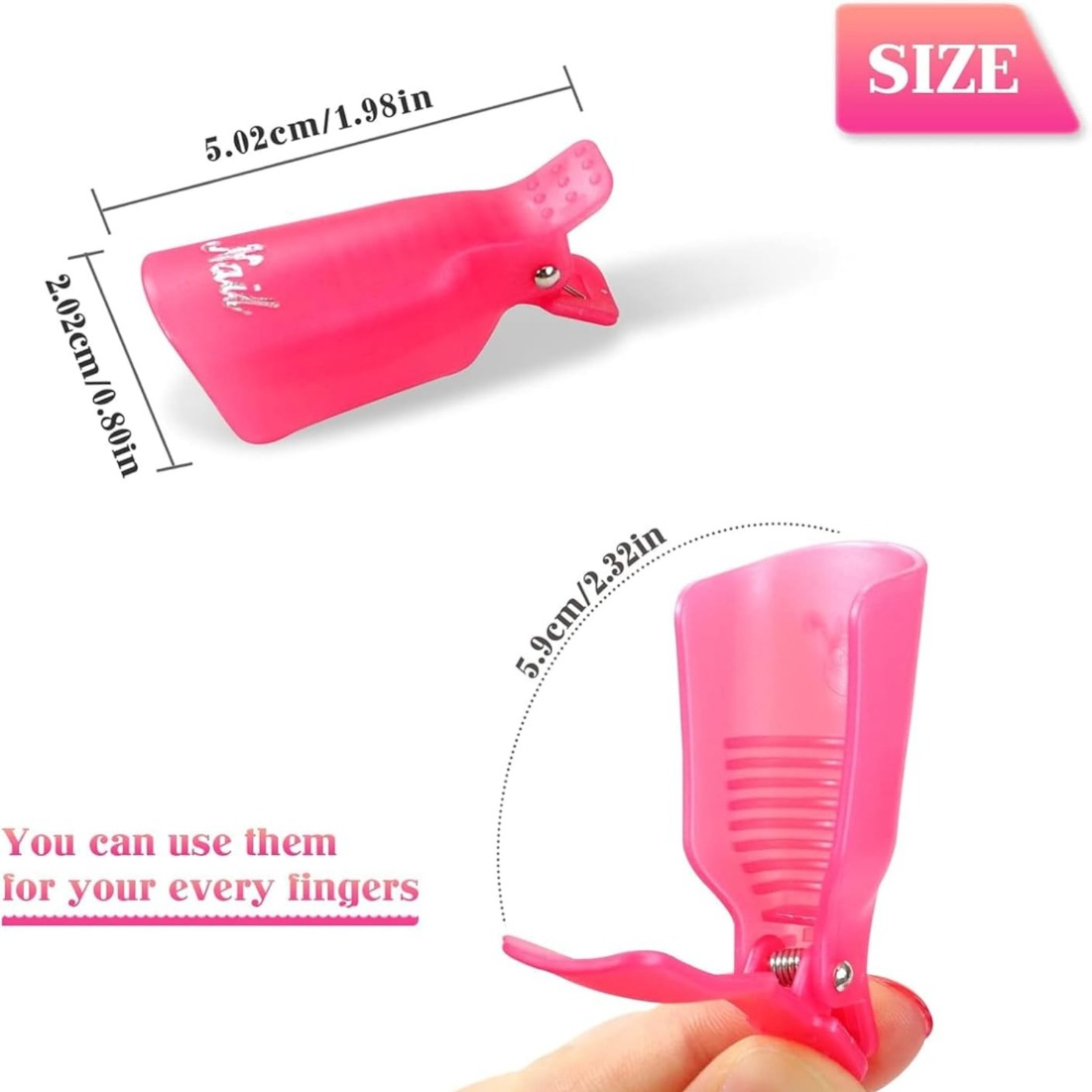 10 Pcs Nail Polish Remover Cli - Home Improvement House 评论和价格